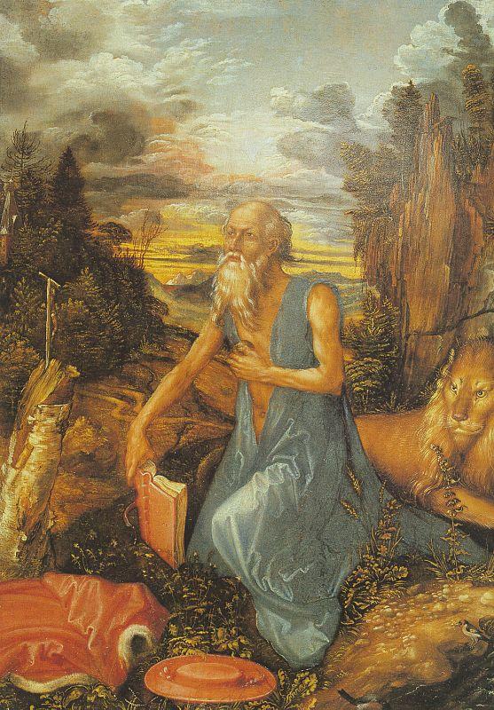 St.Jerome in the Wilderness, Albrecht Durer